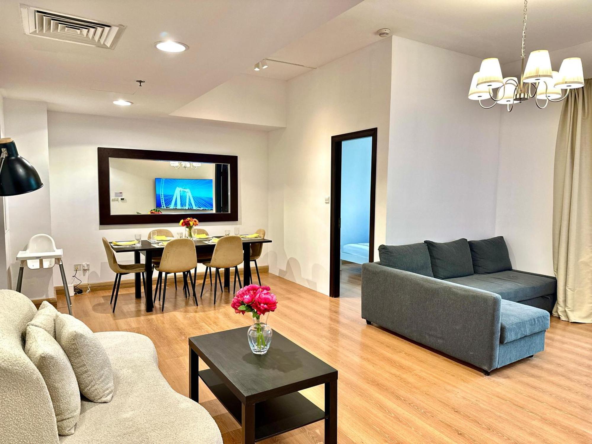 Beautiful 2Br & 4Br Apartments On Jbr Beach, Walking Distance To Bluewaters Island - By Sunkissed Holiday Homes ดูไบ ภายนอก รูปภาพ