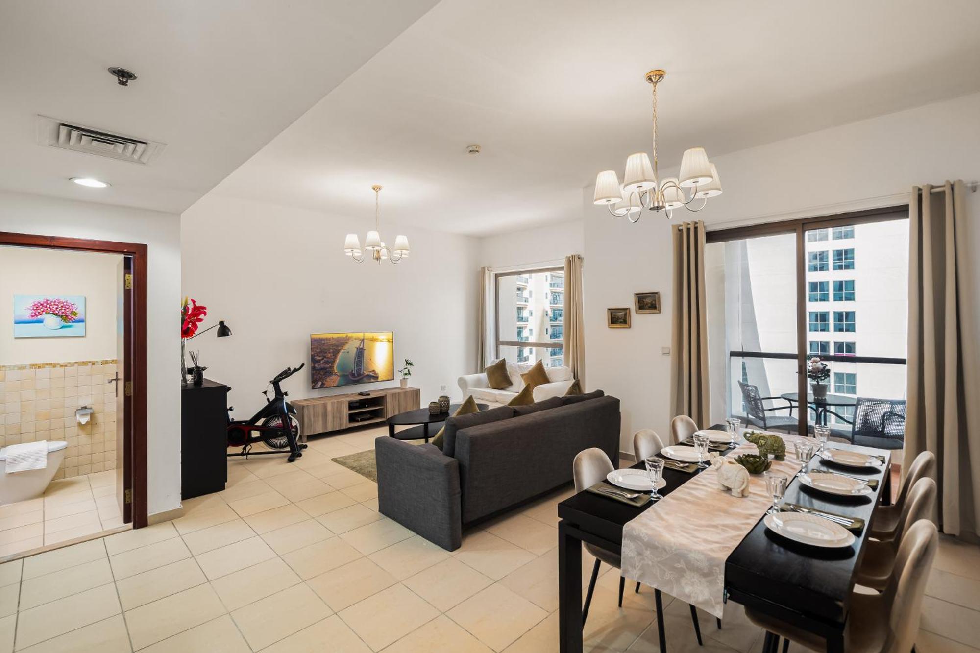 Beautiful 2Br & 4Br Apartments On Jbr Beach, Walking Distance To Bluewaters Island - By Sunkissed Holiday Homes ดูไบ ภายนอก รูปภาพ